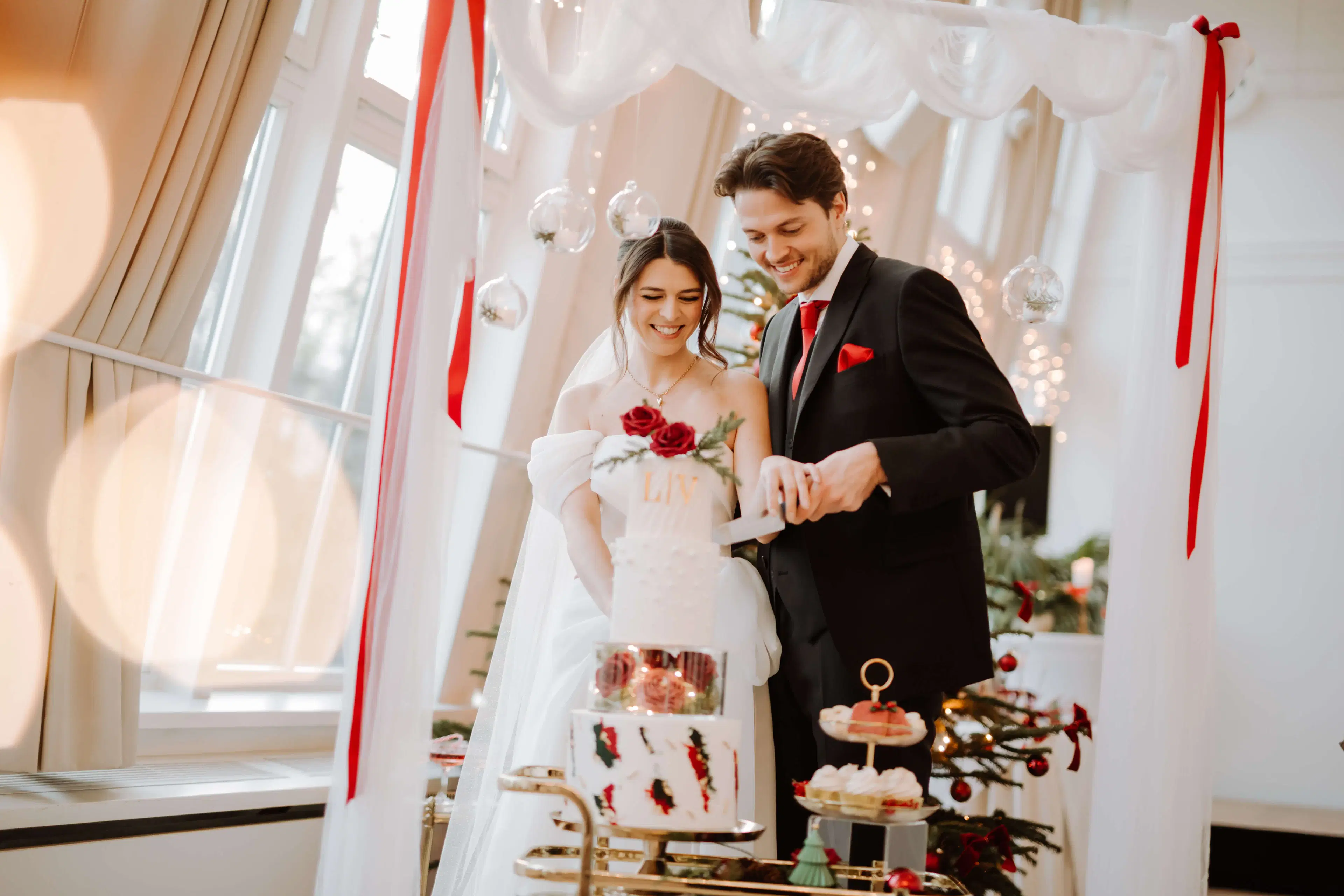 Traumhafte Winterhochzeit in Österreich, professionell organisiert